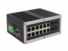 網(wǎng)管工業(yè)級 千兆4光12電-SFP