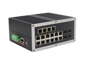 網(wǎng)管工業(yè)級 千兆4光16電-SFP